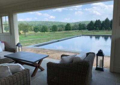 Cabana poolside