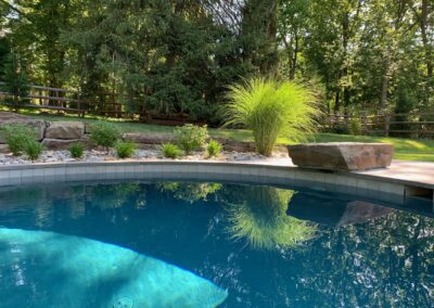 Dive rock, pool