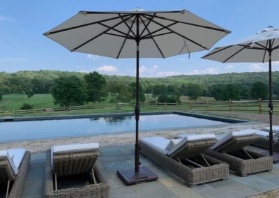 Rectangle swimming pool