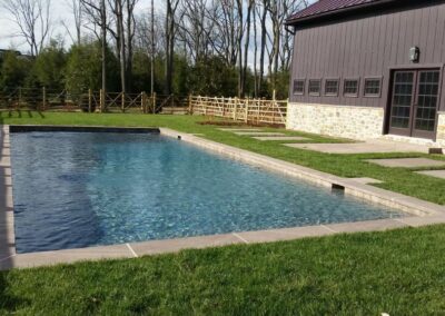 Rectangle swimming pool