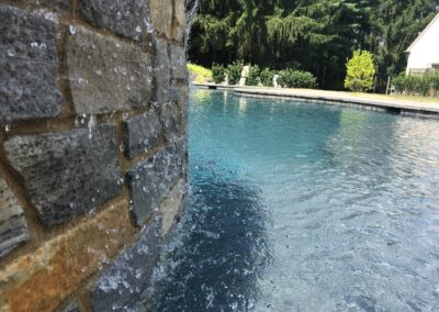 Spa stonework