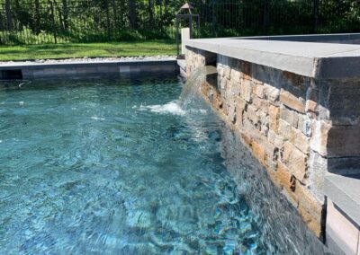 Spa stonework