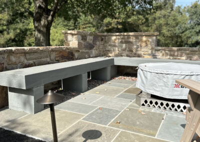 Stone bench