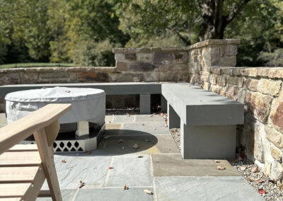Stone bench