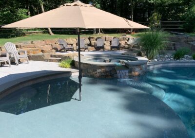 Sun shelf, spa