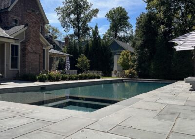 Swimming pool, spa, hot tub
