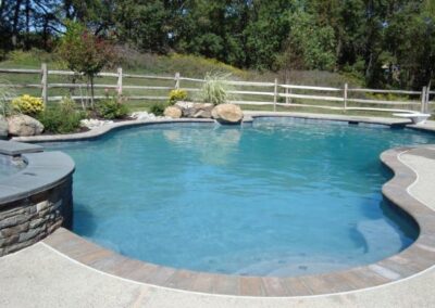Free form pool